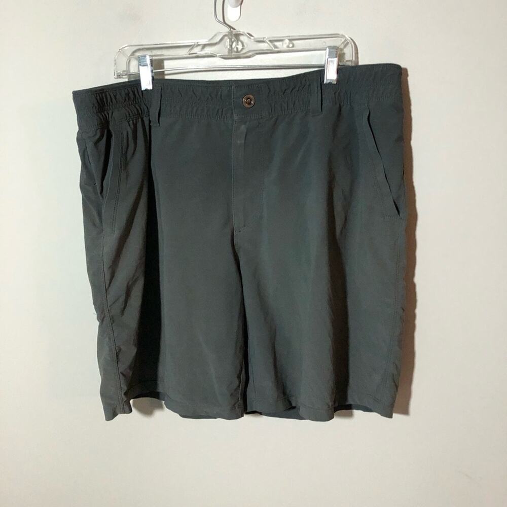 Kuhl mens grey shorts sz 40 7.5” inseam pockets performance activewear